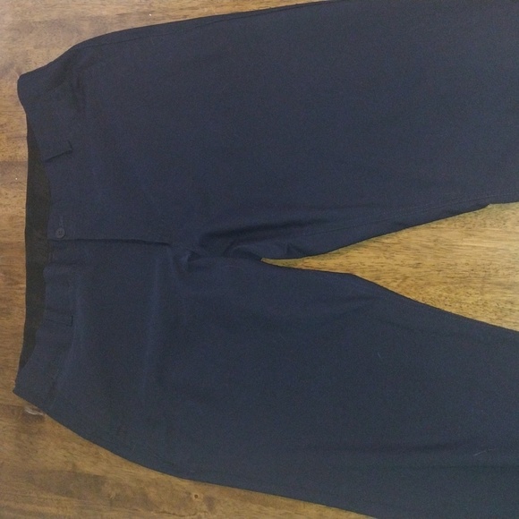 Nike Dri Fit Dress Athletic Navy Blue Pants 36x32 - Picture 2 of 6